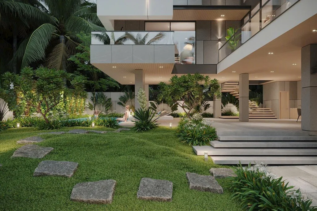 Một không gian xanh gần gũi với thiên nhiên giúp bạn thư thái hơn nhiều lắm đấy.