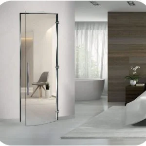 Cửa Kính Cường Lực 1 Cánh Mở