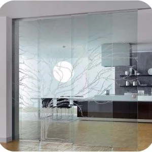 Cửa Kính Cường Lực 4 Cánh Lùa