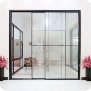 Cửa nhôm Slim trượt 2 cánh