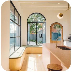 Cửa Nhôm Xingfa Uốn Vòm