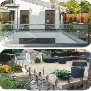 Lan Can Kính Cường Lực