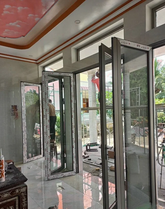 thi công cửa nhôm Maxpro