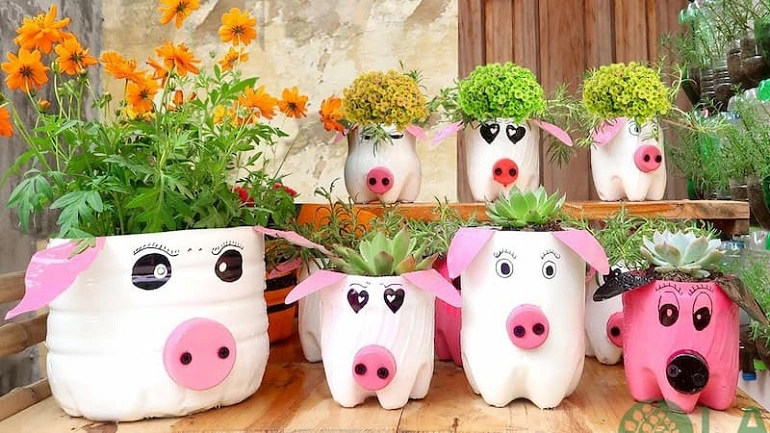 Hãy thử bắt đầu từ những vật liệu đơn giản trong gia đình. 